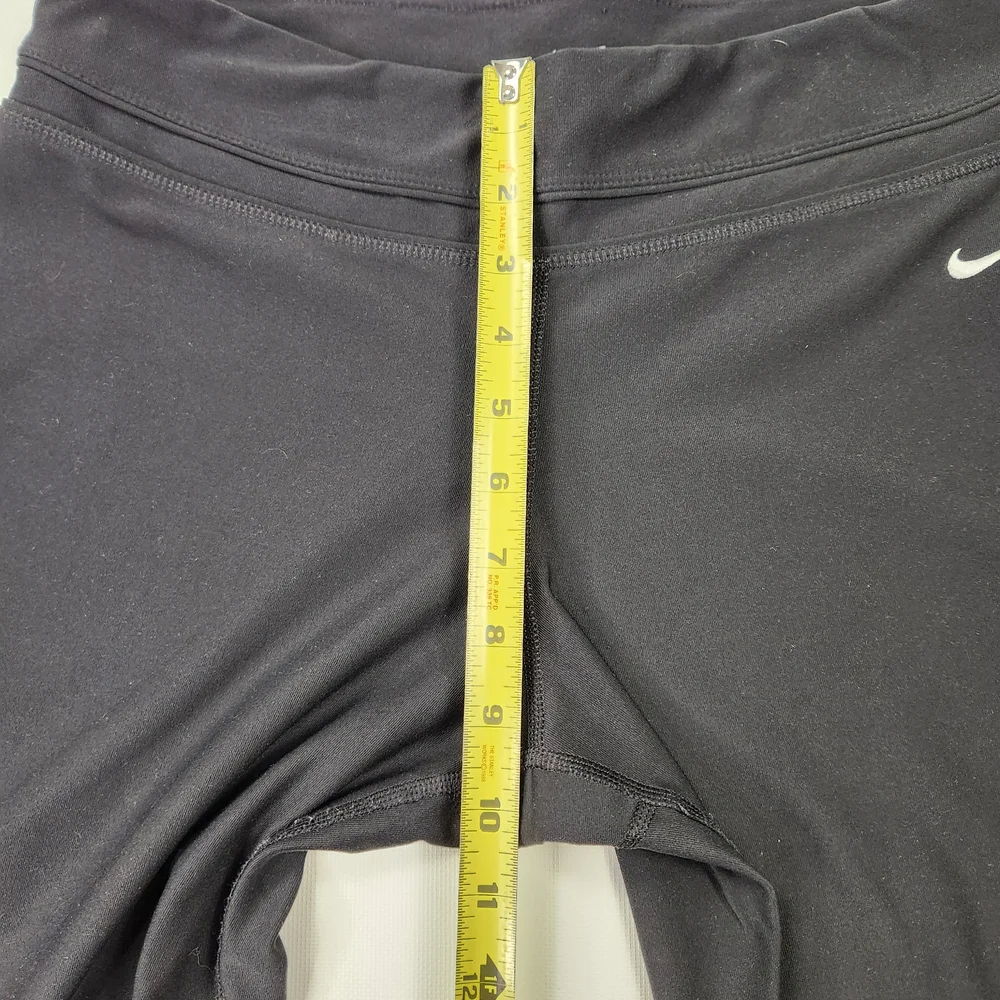 Nike Black Flared Yoga Pants Dri-FIT Athletic Wear - Picture 8 of 10